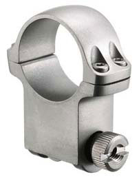 Ruger 6k Ring S/s X-high 1" - 1-ring Packed Individually