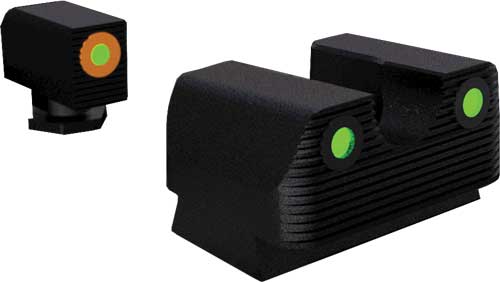 Rival Arms Tritium Night Sgt - Set For Glock 42/43 Orng Ring!