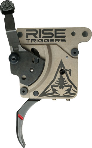 Rise Trigger Reliant Pro Rem - 700 1-3lb Curved W/bolt Rls