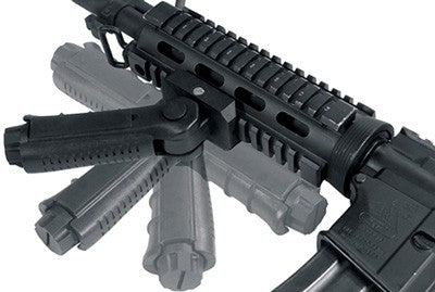 Utg Vertical Foregrip Folding - Picatinny Mount Black