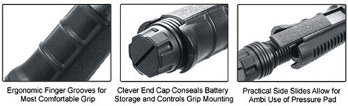 Utg Vertical Foregrip Folding - Picatinny Mount Black 4