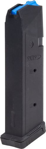 Utg Magazine Glock 9mm 17rnd - Poly Matte Black
