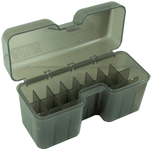 Mtm Ammo Box Rifle 22-rounds - 270wsm To 45/70 Calibers Smk