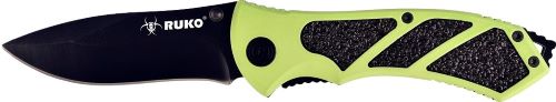 Ruko Folder 3.25" Green Handle - Clamshell 1