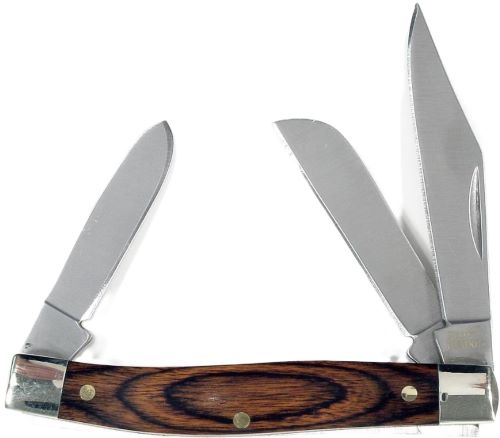 Ruko Folder 3.5" Pakkawood - Handle Clamshell 1