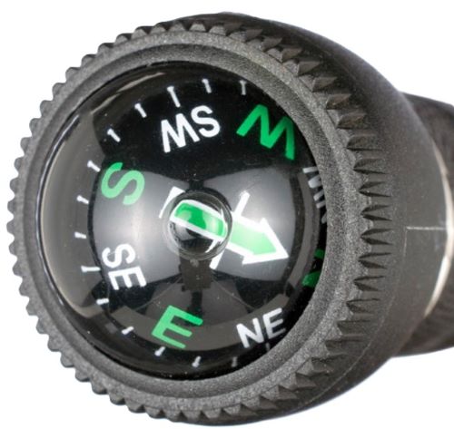 Ruko Fixed Blade Survival 6" - Abs Handle With Ball Compass 1