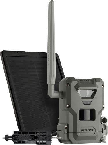 Spypoint Trail Cam Flex-m2 - 32mp/1080p Solar Bundle