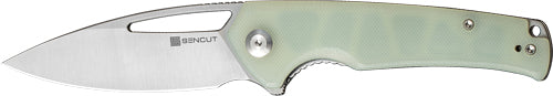 Sencut Knife Mims 3.48" - Natural G10/satin Liner Lock!