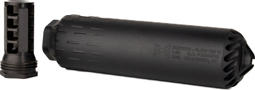 Huxwrx Flow 762 Ti Kit - Suppressor W/ Muzzle Brake Blk