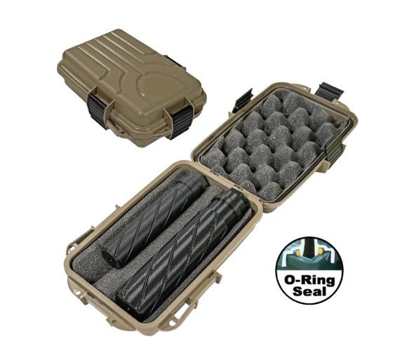Mtm Suppressor Case Holds 2 - Suppressos Heat Treated Foam 1