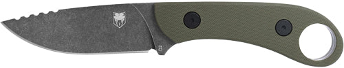 Cobratec D2 Skinner 3.75" Full - Tang Od Green G10 W/kydex Shth 1