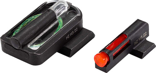 Hiviz Fasdot H3 Red Front/grn - Rear Sig P320/p365 9mm Set