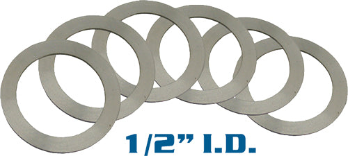 Yhm Barrel Shim Set 1/2" I.d. - Set Of 6