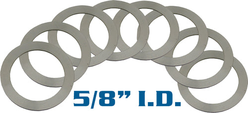 Yhm Barrel Shim Set 5/8" I.d. - Set Of 6