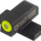 Night Fision Tritium Yellowdot - Square Rear Sig #8f/#8r Set