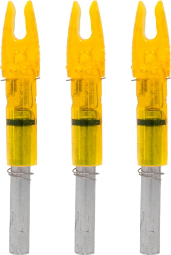 Lumenok Lighted Nock - Signature Series Hd Orange 3pk 3