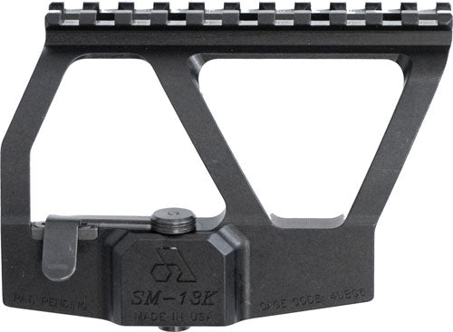 Arsenal Scope Mount Sm-13k - 5" Picatinny Rail Aks-74 Black