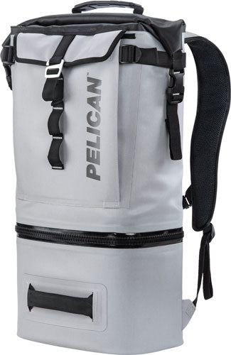 Pelican Soft Cooler Backpack - Compression Molded Grey 1