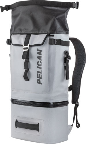 Pelican Soft Cooler Backpack - Compression Molded Grey 5