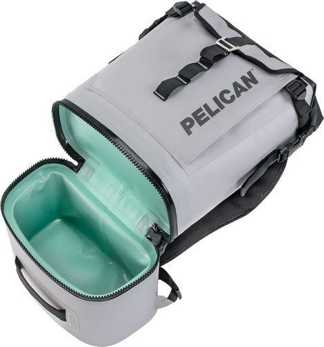 Pelican Soft Cooler Backpack - Compression Molded Grey 3