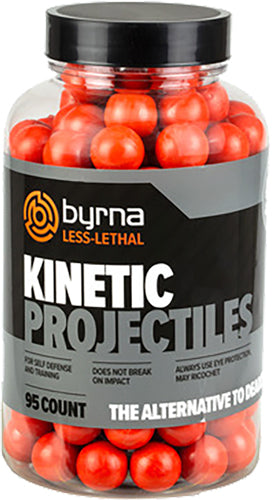 Byrna Kinetic Projectiles 95ct - Tub .61 Cal Fits Cl Launcher