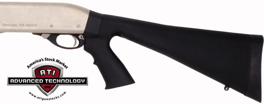 Adv. Tech. Buttstock W/pistol - Grip Most Pumps Black Syn
