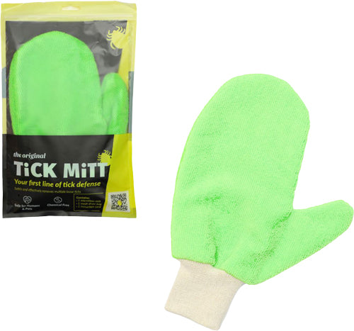 Tick Mitt Tick Remover Green -