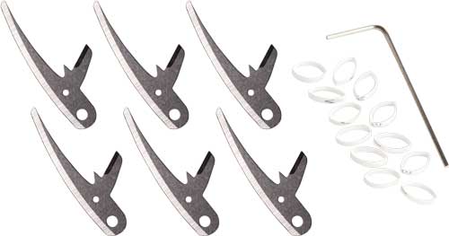 Swhacker Replacement Blades - Levi Morgan Curved 125gr 6pack 1
