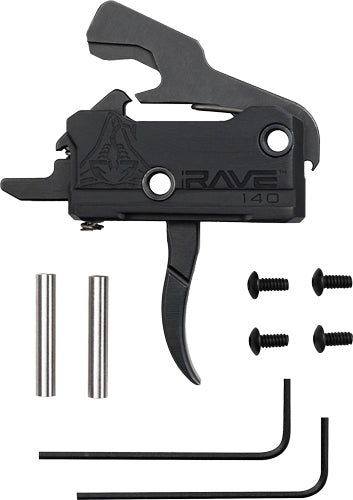 Rise Trigger Rave 140 Sst - 3.5lb Ar-15 W/anti Walk Pins