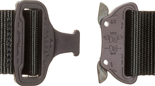 Tac Shield Gun Belt Tactical - 1.75" W/cobra Buckle Large Bl<