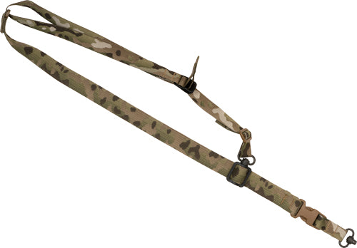 Tac Shield Sling 2n1 Warrior - Qd Push Button Swivel Coyote