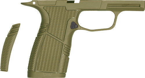 Tyrant Cnc Sig P365 Grip - Module Snub Size Od Green