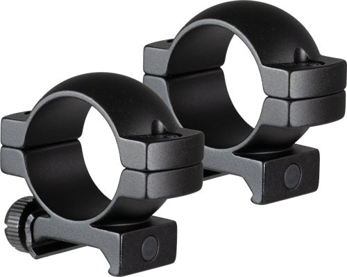 Truglo Rings 1" Medium Matte - Black Weaver/picatinny Alumnm 1