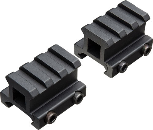Truglo 2-piece Picatinny Riser - Mount 3/4" Rise 1.36" Length 2