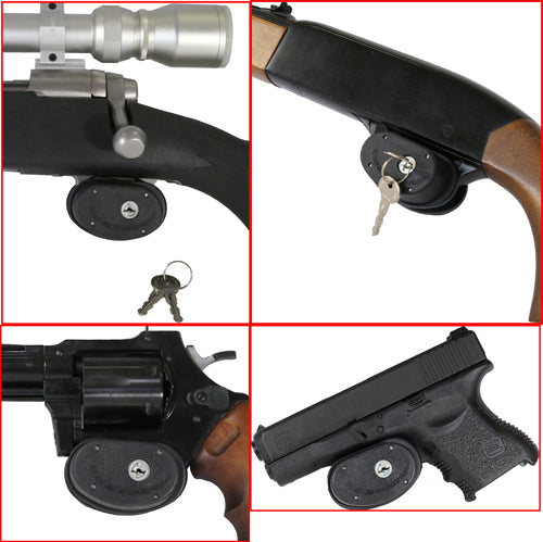Regarl Trigger Guard Gun Lock - 1-pk W/2 Keys Ca Approved 4