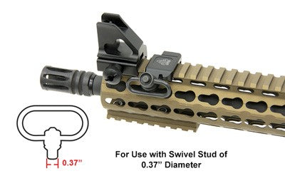 Utg Swivel Adaptor Offset - Picatinny Accepts Qd Swivels 5