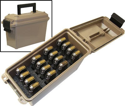 Mtm Tactical Magazine Can - Dark Earth Holds 16 1911 Mags