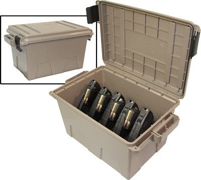 Mtm Tactical Magazine Can - Dark Earth Holds 9 Ak-47 Mags