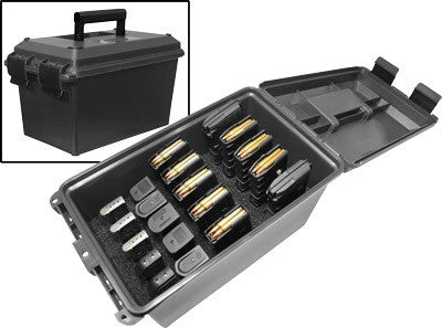 Mtm Tactical Magazine Can - Black Holds Ar-15/ds Handgun