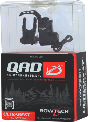 Qad Arrow Rest Integrate Mx2 - Bowtech Black Rh