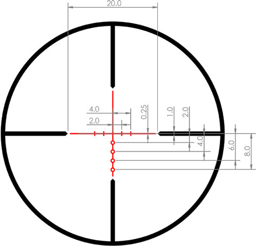 Eotech Scope Vudu X 1-6x24mm - 30mm Sfp Illum Bd1 Black * 2