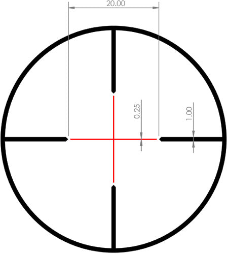 Eotech Scope Vudu X 2-12x40mm - 30mm Sfp Illum Dp1 Black * 2
