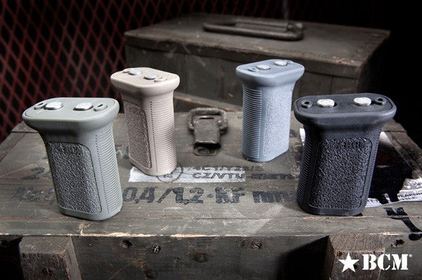 Bcm Vertical Grip Mod 3 Black - Fits Keymod Rails
