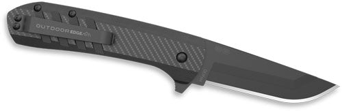 Outdoor Edge Razor Vx4 3" Fldr - Carbon Weave Over G10