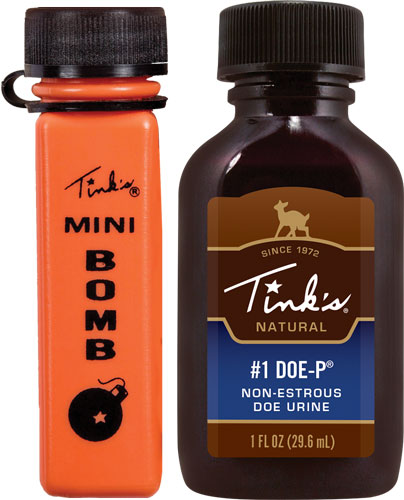 Tinks Deer Lure #1 Doe-p Non - Estrus W/mini Bomb 1fl Ounce 1