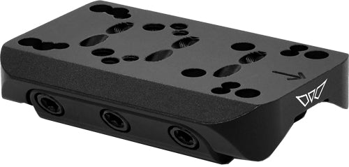 Warne Red-dot Shotgun Rib - Reflex Mount Black