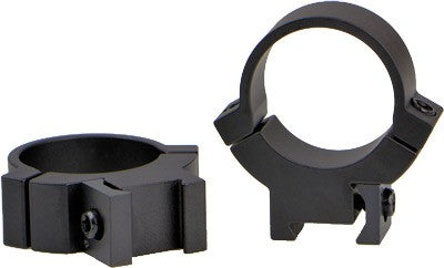 Warne Rings 7.3/22 1" Medium - Matte 3/8 Or 11mm Dovetail 1