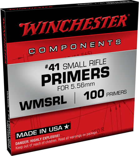 Winchester Primers 41 Para - Rifle 5000 Pack Case