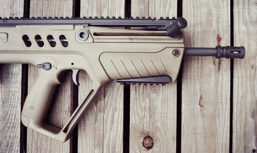 Ab Arms T Rail Picatinny Rail - Section For Iwi Tavor Black