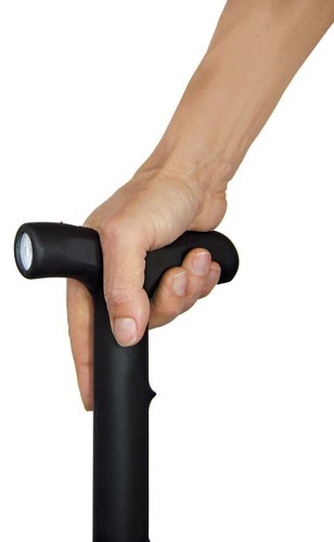 Psp Zap Stun Cane W/ Led Light - Adj 32-36" 1000000 Volts